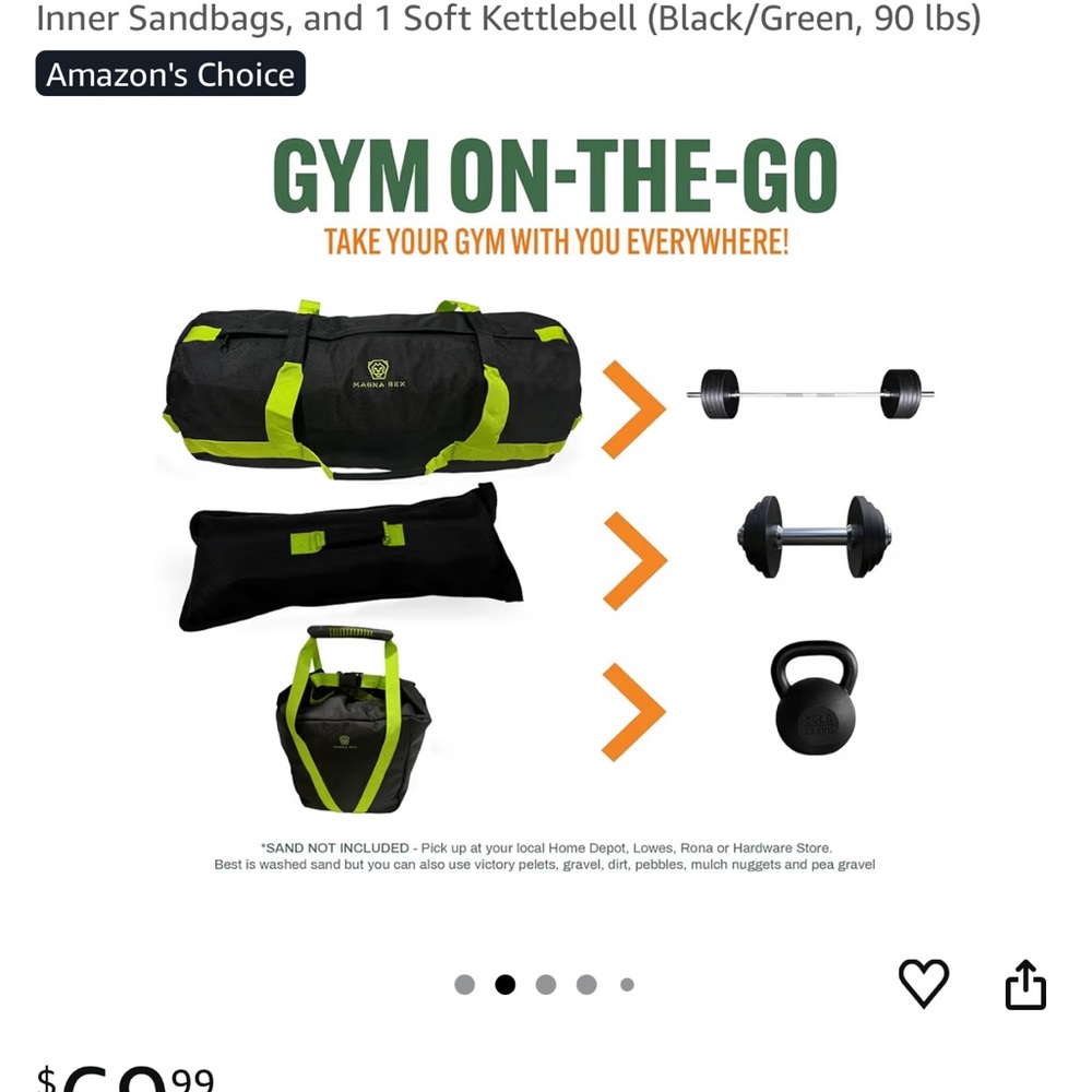 Black and Green Gear Bag Set - Picture 3 of 4